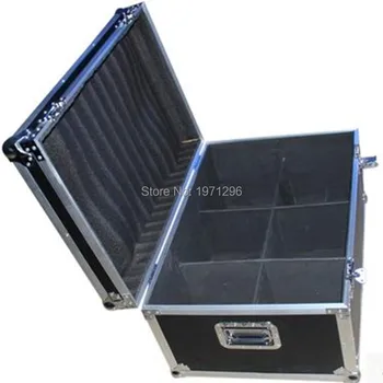 Cool Flight case/Air box for 6pcs LED Wash Moving Head light LED Spot 10W/15w/30w LED Wash 7x12W /18x3W