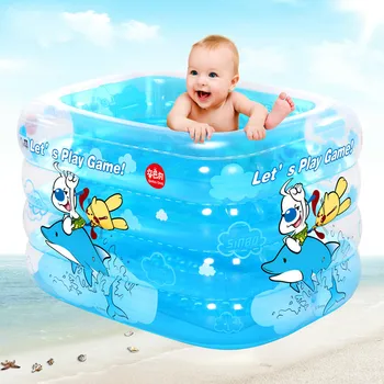 Baby Large Swimming Pool Inflatable SwimmingPpool Square Play Water Pool Children's Play Games Pool at A Sale
