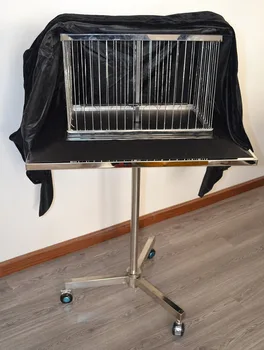 Vanishing Dove Cage,Bird Cage Disappearing Table - Magic Tricks,Stage,Gimmick,Illusions,Props,Comedy