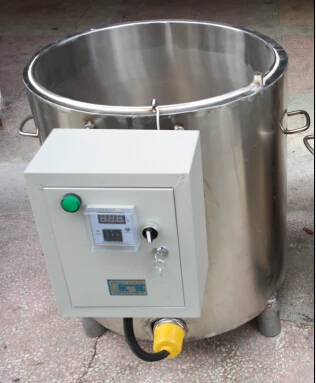 80kg /hour beeswax melting machine/paraffin melter machine