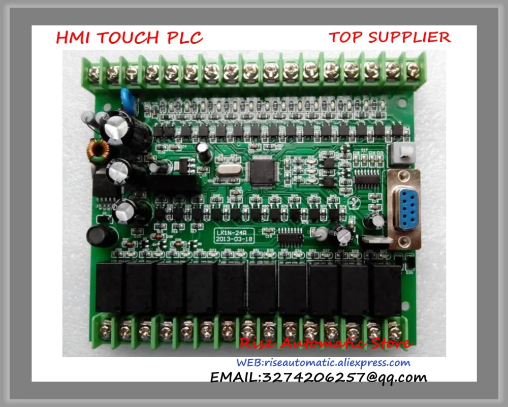 LK1N-24MR Made in China PLC Industrial control board PLC Control Board Online download Monitor Text