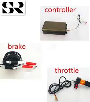 BLDC 72V 80A 3000W Programable sine wave controller/DC motor controller/electric bike controller
