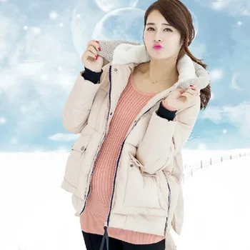 New Winter Maternity Coat Casual Maternity Warm Clothing down Jacket For Pregnant Women outerwear overcoat cotton down filler