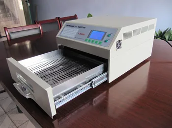 Discount Benchtop T962A Reflow Oven 300*320mm 1500w Infrared IC Heater BGA SMD SMT Rework Sation For SMD SMT
