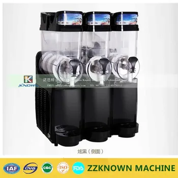 Hot type triple cylinder slush machine cold drink machine,fruit juice dispenser beverage Cool beverage maker