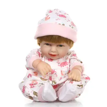28cm Full Silicone Reborn Dolls Hight Quality Gift For Girls Reborn-Dolls-Babies