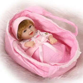 28cm Full Silicone Reborn Dolls Hight Quality Gift For Girls Reborn-Dolls-Babies