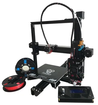 Auto Leveling HE3D prusa I3 single flex Aluminium Extrusion diy 3D Printer kit 2 Rolls Filament 8GB SD card As Gift