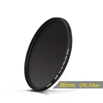 NiSi 86mm CPL Dus Slim Professional Ultra Thin C-PL Filter Polarizer Filter 86mm Circular Polarizer Filter