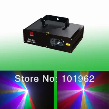 New! 2W RGB DMX512 Control Lighting Laser Projector Stage Party Show Disco Stage Light Dj Controller,