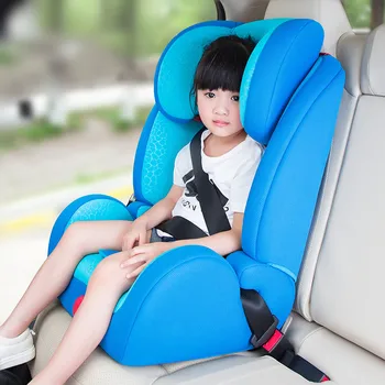 Durable portable child car safety seat for 9 months -12 years old baby using