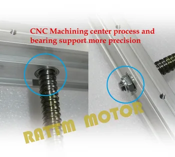 From UK&Free Tax 6040 CNC router Frame milling machine mechanical kit ball screw