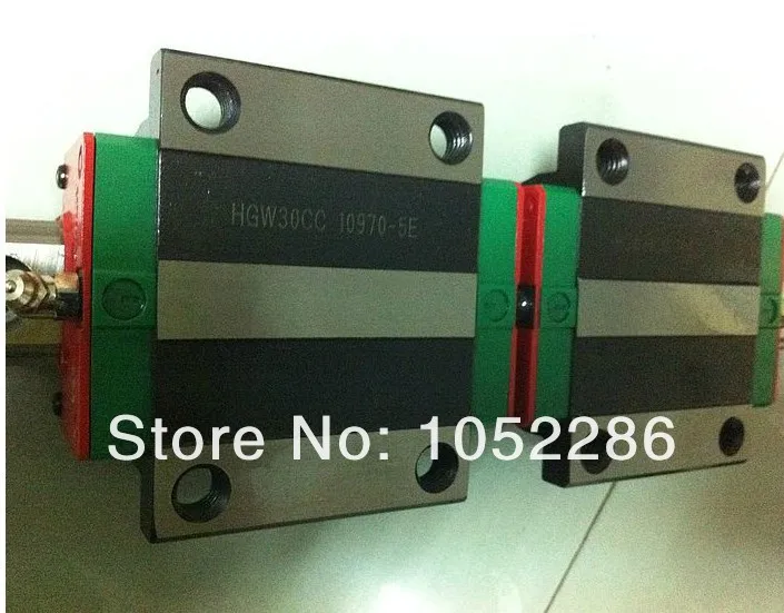2pcs brand new Hiwin linear rail HGR25 L1500mm+4pcs HGW25CA flanged block