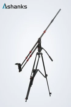Ashanks Photography MINI jib crane Carbon Fiber Portable Pro DSLR Video Camera Jib Arm Crane Standard Version+Bag