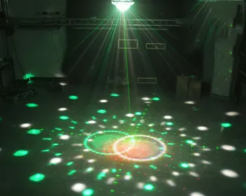 Stage lamp Laser pattern lamp KTV flash Dance hall wedding bar dyeing rotating light