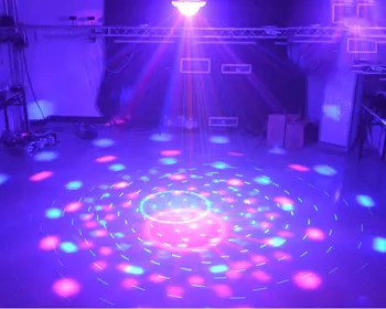 Stage lamp Laser pattern lamp KTV flash Dance hall wedding bar dyeing rotating light