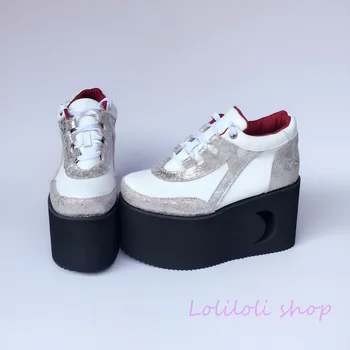 Princess sweet lolita shoes loliloli yoyo Japanese design custom large-size genuine leather lace-up platform shoes 7508