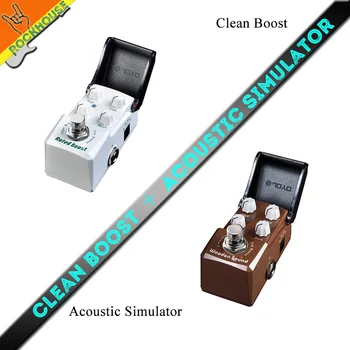 Pedals Package sales IRONMAN Clean boost+Acoustic guitar simulator only need an electric guitar on the stage