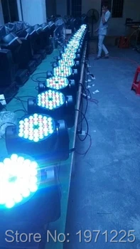 36x3W Beam Moving Head Light RGBW LED Wash Light 90v-240v Professional Stage Dj /Bar/Home Entertainment Lighting Effect
