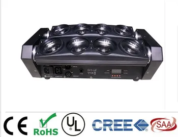Led Spider Light 8x12W 4in1 RGBW beam moving head beam led spider light rgbw Beam Moving Head Lights