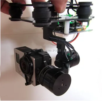 Ready to Fly 3 Axis Gopro Brushless Gimbal FPV Stablizer Alexmos V2.4 RTF Fully Assembled For Gopro3 Hero 3 - BIG Board