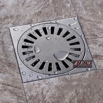 150*150mm floor drain 304 grade stainless steel waste floor drain,Shower Square Bathroom Floor Drain Cover
