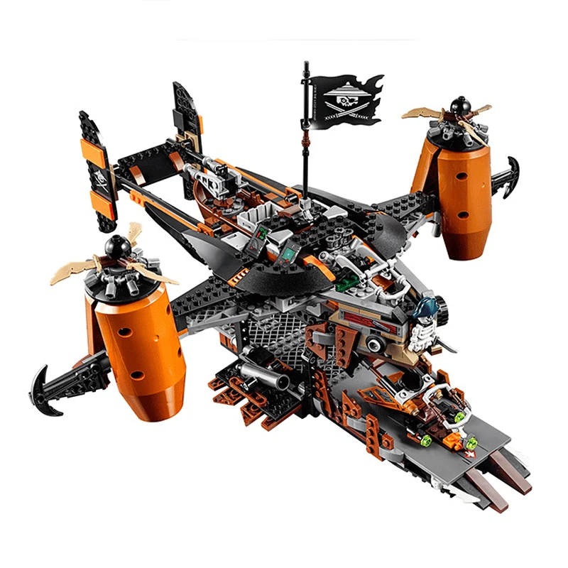 10462 06028 phantom Ninja Model building kits compatible with lego city 3D blocks Educational toys hobbies for children