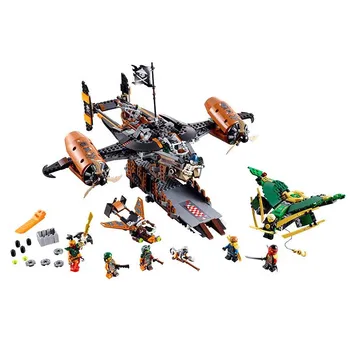 10462 06028 phantom Ninja Model building kits compatible with lego city 3D blocks Educational toys hobbies for children