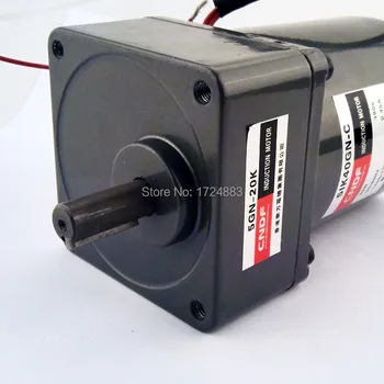 Induction Motor 4IK25GN Constant speed 220VAC Gear Motor 25W with capacitance output speed 8RPM 10RPM ~500RPM