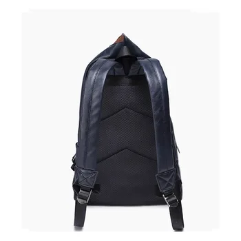 Large capacity 2016 new men backpack leather computer bags, Japan and South Korea leisure travel bag for men and women