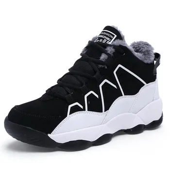 New Winter Men Sneakers for men Running Shoes Platform Sports Sneakers Warm Shoes