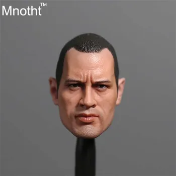 1/6 The Rock Johnson Head Proud Young Short Hair Version For 12'' Action Figure Doll Collection Toys