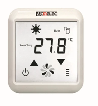 AC110V 30A Touch screen under floor heating thermostats, room temperature control thermostat