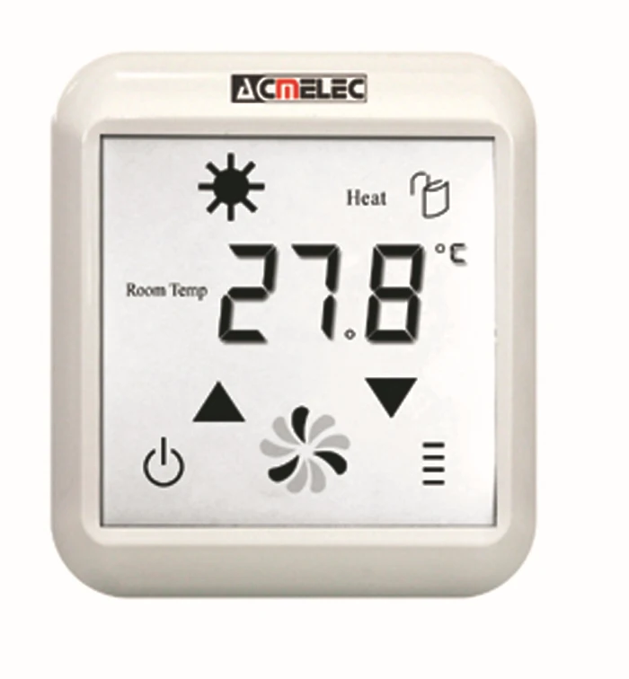 AC110V 30A Touch screen under floor heating thermostats, room temperature control thermostat