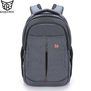 BAIJIAWEI New Multifunctional Men 's Laptop Bags Business Casual Fashion Backpack College Backpacks Men' s Travel Bag