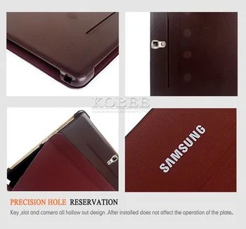 Original 1:1 T800 Stand Case,Fashion Logo Magnetic Leather Tablet Smart Case Cover for Samsung GALAXY Tab S 10.5 T800/T805 1PCS