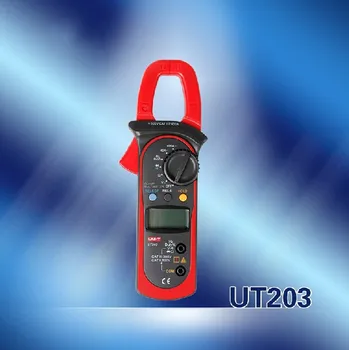 2016 Brand New UNI-T UT-203 UT203 Digital Clamp Meter Multimeter Ohm DMM DC AC Current Voltmeter 400A
