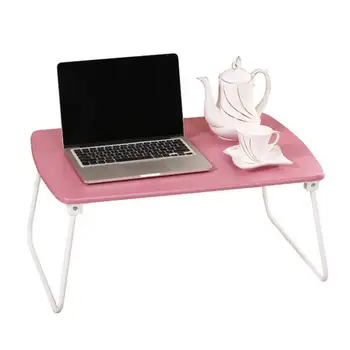 Simple folding home laptop table bed desk small Kang table dormitory folding small table SE27