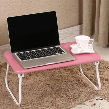 Simple folding home laptop table bed desk small Kang table dormitory folding small table SE27
