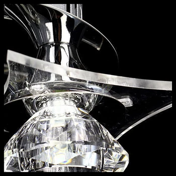 Contemporary LED Crystal Light Pendant Lamp Lighting Chandelier