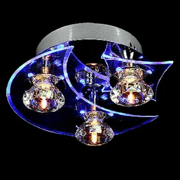 Contemporary LED Crystal Light Pendant Lamp Lighting Chandelier