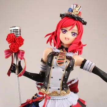 Anime Love Live! School Idol Festival Maki Nishikino Sexy Maid Ver. PVC Action Figure Model Kids Toys Doll 29cm