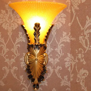 New Europe type resin wall lamp sitting room the bedroom stairs corridor lamp hotel lamp, size:25*42CM,E14, AC110-240v.