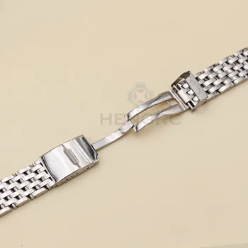 Watchbands 22mm 24mm Stainless Steel Watch Strap Bracelet Men Fashion Solid Metal Watch Band Accessories