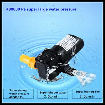 Agricultural lithium battery charging automatic backpack type 12V electric sprayer car wash high pressure garden tools