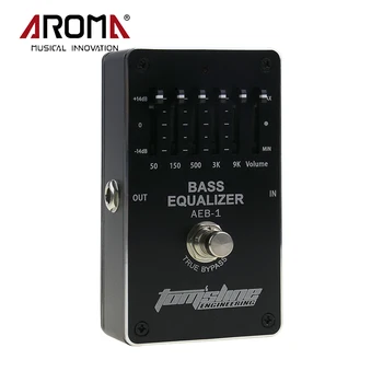 New Aroma AEB-1 Effect Pedal Bass 5-band EQ Exclusive For Electric Bass