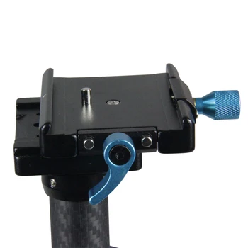 YELANGU 80cm Steadicam Handheld Carbon Fiber Stabilizer Bar Scalable Adjust For SLR Camera