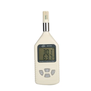Digital LCD Thermometer Hygrometer Handheld Industrial Temperature Humidity Meter Factory Air Condition C/F Thermo-hygrometer