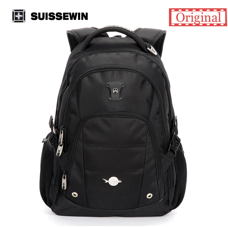 Suissewin Brand New Fashion Designer Laptop Backpack Large Capacity Outdoors Bag Swissgear Wenger Business Mochila