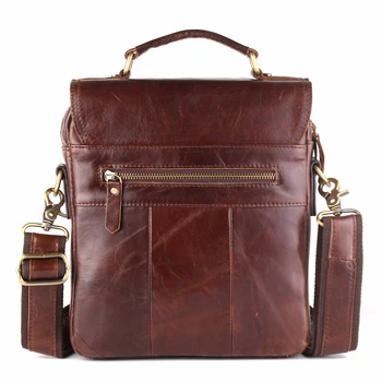 ZZNICK Genuine leather men bag men messenger bags small shoulder bags crossbody bag small men's leather handbag #6903